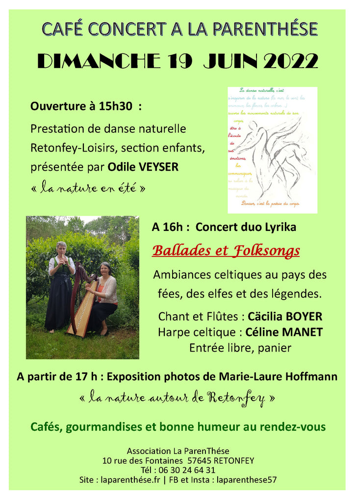 Café Concert à La ParenThése